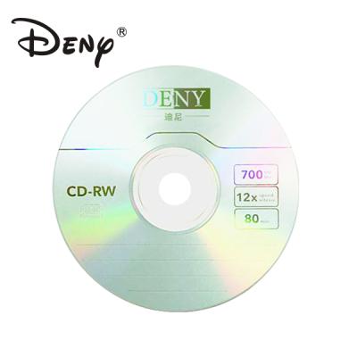 China China Manufacture Single Layer Wholesale Blank Cd-RW With 700mb for sale