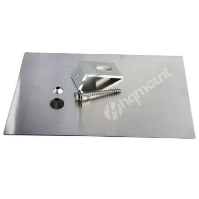 China Flashing Home Solar Shingle Roof Mounting Solar Mount L PV Kits for sale