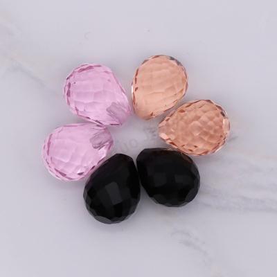 China Color Play Or Fire Water Drops Loose 5x3 Zircon Stones For Jewelry Making for sale