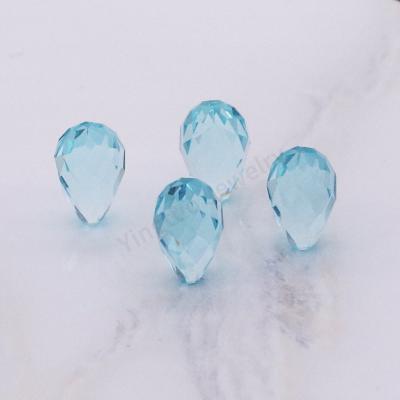 China Color Play Or Fire Water Drops Loose 5x3 Zircon Stones For Jewelry Making for sale