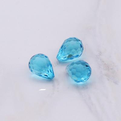 China Color Game Or Fire Water Drop Zircon Stones for sale