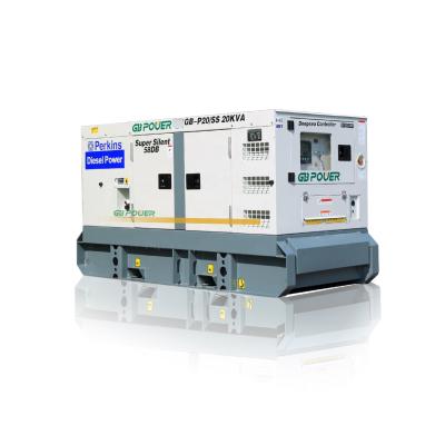 China 10KVA Perkins Super Silent Type Diesel Generators 60HZ 1Phase GB-P10 for sale