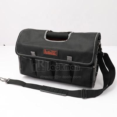 China Polyester Cloth Ployester Cloth Stainless Steel Bar Handle Tool Holder Open Top Bag for sale