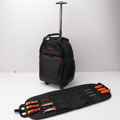 China Polyester JACKMAN High Quality 500 Series Trolley Backpack With Inner Panel Tool Bag Backpack for sale