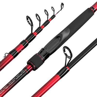 China KastKing Brutus Portable Telescopic Fishing Rod 1.98m 2.13m M MH Power Glass Spinning Casting Rod Carbon Outdoor for Bass Pike Fishing for sale