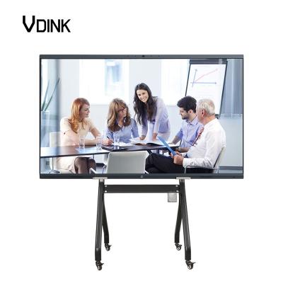 China VDINK 98 Inch Smart Board Prices Pizarra Para Ninos OEM Interactive White Board All In One PC Desktop Interactive Panel 98 Inch for sale