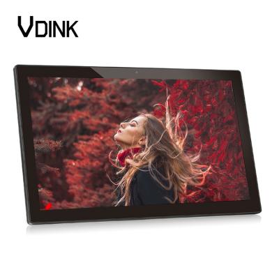 China Vdink Hard Professional LCD Digital Signage ODM Touch Screen Advertising Display Screen Android Capacitive Wall Mounted Tablet for sale