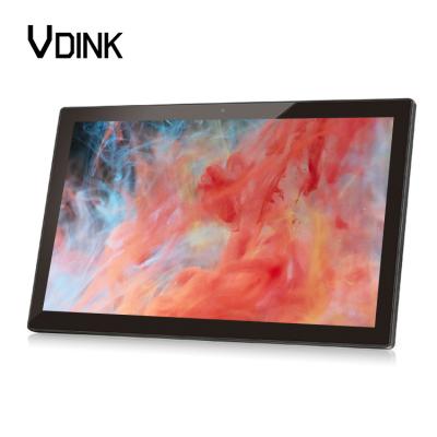 China Vdink 18.5 Inch Tough Wall Mounted Touch Screen Monitors ODM PC All-in-One Android Tablet Digital Signage Advertising Screen for sale