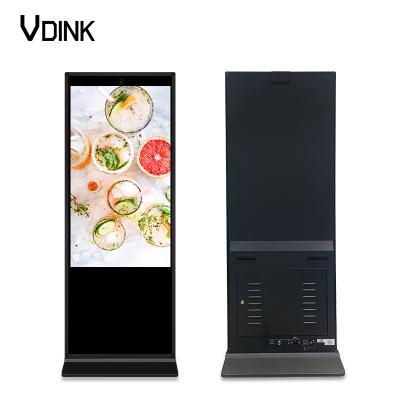 China Factory Available SDK Vdink 43 Inch Touch Screen Infrared ODM Floor Stand Digital Signage Displays Advertising Equipment Android for sale