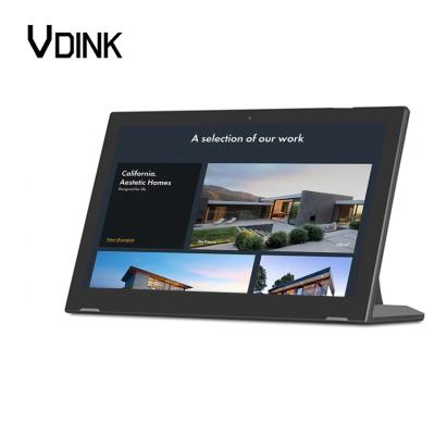 China Vdink Hard L Form 17.3 Inch Tablet PC Touch Screen Android ODM Tablets And Presentation Equipment Advertising Desktop Display for sale