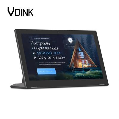 China Vdink Hard L Form 17.3 Inch Tablet PC Touch Screen Android ODM Tablets And Presentation Equipment Advertising Desktop Display for sale