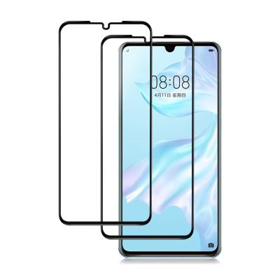 China Mobile Phone For Huawei P30 nova 5t nova 7i Y6p Full Glue Manufacturer Custom Wholesale Tempered Glass 0.33mm 2.5D 3D 9H Screen Protector for sale