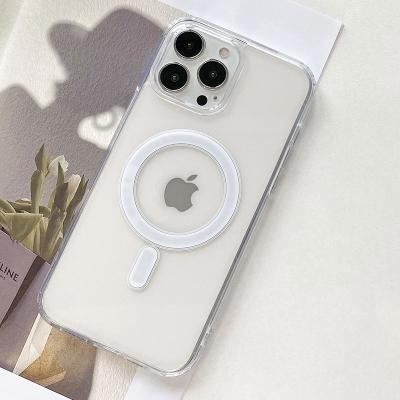 China Factory Shockproof Ultrathin Silicone OEM Clear Phone Cover For iPhone 13 12 Pro 11 XR Magsafe Max Case for sale