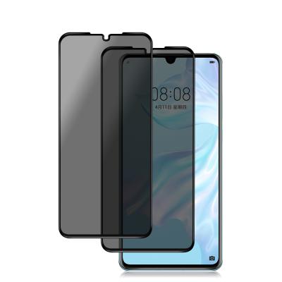 China Mobile Phone 0.33mm Anti Glue 9H Full Cover Spy Privacy Screen Protector Tempered Glass For Xiaomi Redmi Note 9 pro for sale