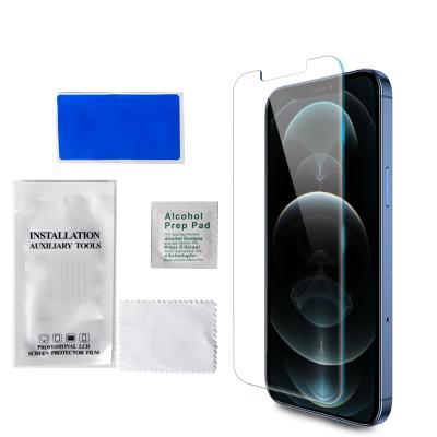 China High Transparent Mobile Phone Accessories Tempered Glass Screen Protector Film For iPhone 13 for sale