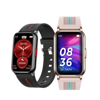 China Newest Full Touch Screen Smartwatch H76 Hyperboloid Touch Screen Watches Blood Pressure Oxygen Monitoring Reloj Smart Watch For Women Men for sale