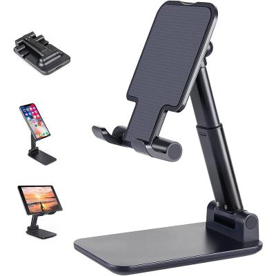 China New Adjustable Desktop Cell Phone Stand Holder For iPhone iPad Xiaomi Tablet Adjustable Desk Stand Table Universal Cell Phone Holder for sale