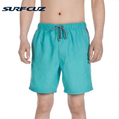 China Breathable Swim Shorts 100% Polyester Wholesale Bilateral Cheap Price Swim Trunks Surfcuz Pockets Swimming Shorts for sale