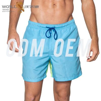 China Wholesale Manufacturer Direct Supplier Breathable Professional Swim Trunks With Pocket Gradient Color Custom Swimming Trunks For Men for sale