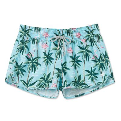 China Custom Made High Quality Women's Breathable Beach Ladies Boardshorts Short Women Swim Shorts for sale