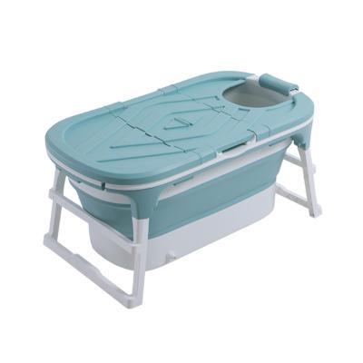 China Sustainable Household Bathtub Family Small Adult Baby Folding Bathtub for sale