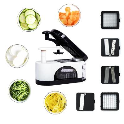 China Sustainable Multifunctional Vegetable Fruit Slicer Kitchen Tools Cleaver for sale