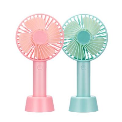 China Convenient Hot Sale Mini Silicone Handheld Battery Portable USB Fan for sale