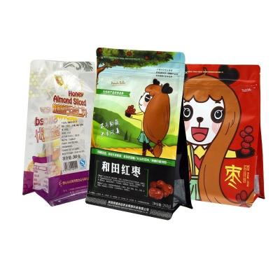 China Doughnuts Packaging Nuts Moisture Proof Snacks Cashew Nuts Peanut Plastic Brittle Candy Coated Peanuts Bag Packaging for sale