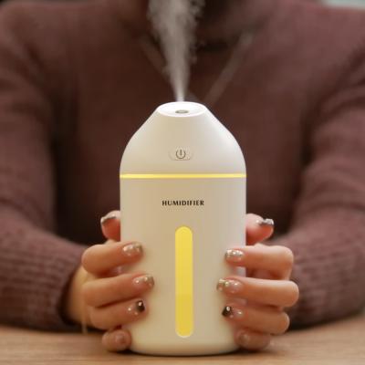 China Portable Popular Mini Usb Air Humidifier Ultrasonic Mist Cooler Ultrasonic Humidifier For Car Office Bedroom for sale