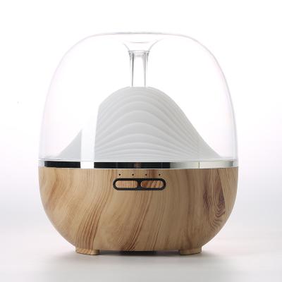 China Eco - Friendly Aroma Diffuser Essential Oil 600ml Colorful Night Lights Aromatherapy Diffusers for sale