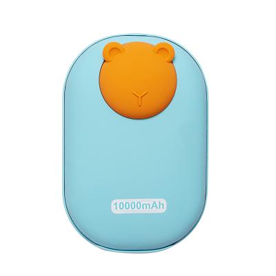 China Hot Selling Korea Style Pet Rabbit 10000mah Convenient Cute Pocket Battery Usb Rechargeable Hand Warmer for sale