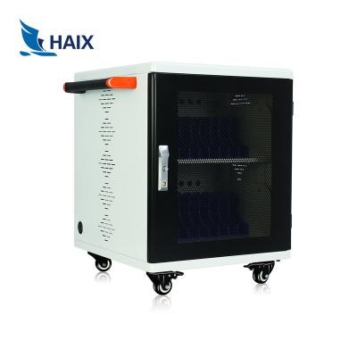 China Professional Manufacturer Mobile Laptop Charging Cart Charging Cabinet For Tablets iPad 24 PCs Devices for sale