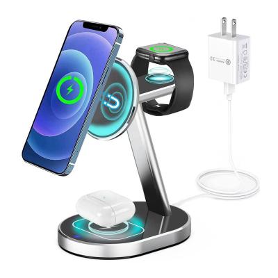 China 2022 New Arrival Magnet Mobile Phone Accessories Type C Magnetic Wireless Charger 15w Smart Watch For Apple Iphone 12 for sale