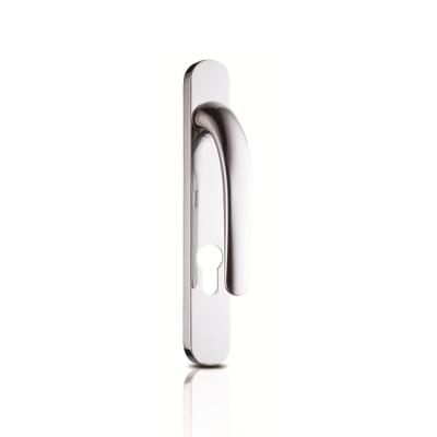 China High Quality Door Handle High Quality Durable Die Cast Aluminum Or Zinc Alloy Black Door Handle For Industy for sale