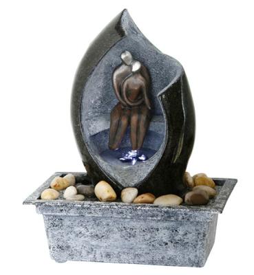 China Decorative Water Fountains Resin Garden Fountains For Home / Office  for sale