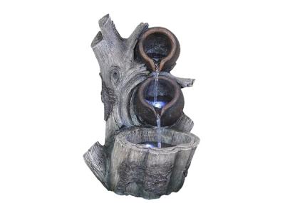 China Van het de Fonteinpunt van de Polyresin Binnenlijst decoratieve het waterfonteinen van Feng Shui Mini Water Fountains voor huis Te koop