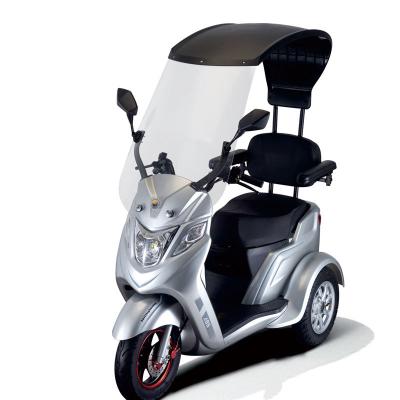 China Electric Passenger Tricycle Mobility Scooter With Roof For Seniors Disabled Disabled for sale