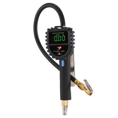 China Inflate Pressure Gauge Pressure Meter Digital Gauge For High Pressure Digital Tire Pressure Gauge for sale