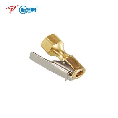 China Flexible Air Chuck Tire Chuck Nozzle Car Rubber Tube Locking Brass Seapeng Brass NC; GUA A01 A01 for sale