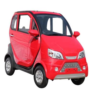 China Best price CE full closed electric vehicle taxi car 2 seats 150w 60v unisex 4 wheel for sale for sale