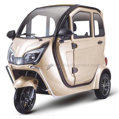 China Passenger EEC Certification Electric Cargo Tricycle With Cabin For Handicapped for sale