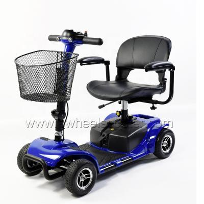 China 24V/12AH Lead Acid Battery Unisex Folding Electric Mobility Scooter For Handicapped for sale