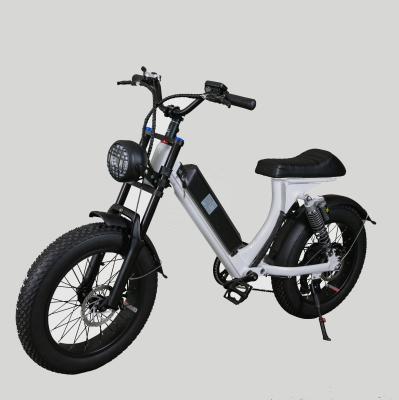 China Cheap Price Unisex Folding Electric Bike Adult With 500W Motor 20 Inch Fat Tire for sale