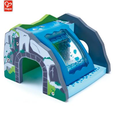 China Waterfall tunnel with water realistic water flow. Hape Fancy Design For Kids Kids Toy Railway Waterfall Tunnel For 3Y+ Age Group for sale