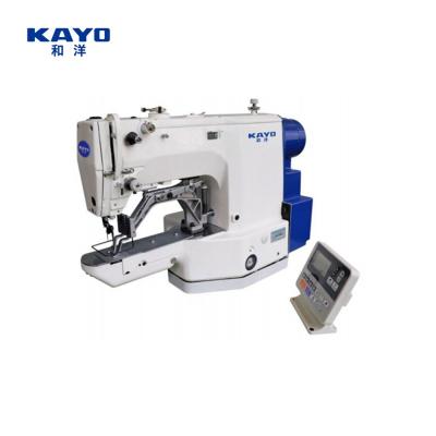 China Automatic Lubrication KAYO KA430D Direct drive high speed electronic button sewing machine stitching machine snap fastener for sale