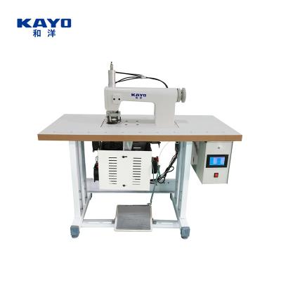 China Manufacturing Plant KAYO KA70DN-02Q Ultrasonic lace machine non-woven lace stitching machine embossing and cutting equipment ultrasonic embossing for sale