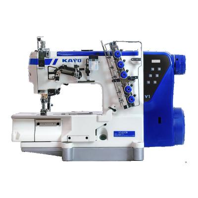 China Automatic Lubrication KAYO V1-01CB Sewing machine Industrial sewing machine T shirt hem seamless underwear sewing machine for sale