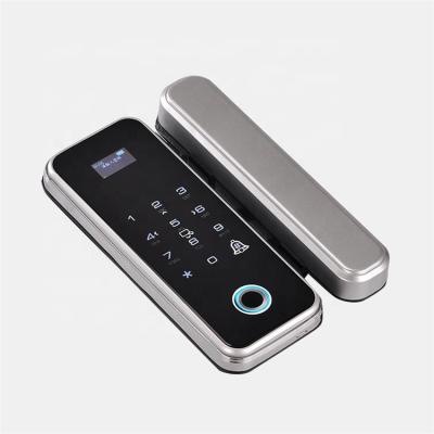 China Star Hotel 2019 New Smart Glass Door Locks For Office Keyless Digital Lock for sale