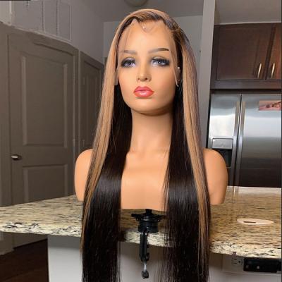 China Wholesale HD 5x5 Lace Closure Straight Wig Accent 5x5 Lace Closure Straight Virgin Hair Wig For Black Women for sale