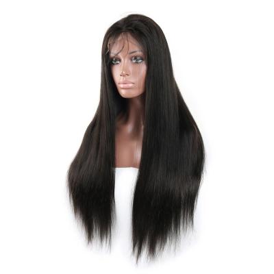 China Glueless Full Lace Wigs Silky Straight Virgin Human Hair 100% Full Lace Wigs For Black Woman for sale